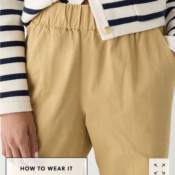 Jcrew High Rise Chinos - Picture 8 of 12